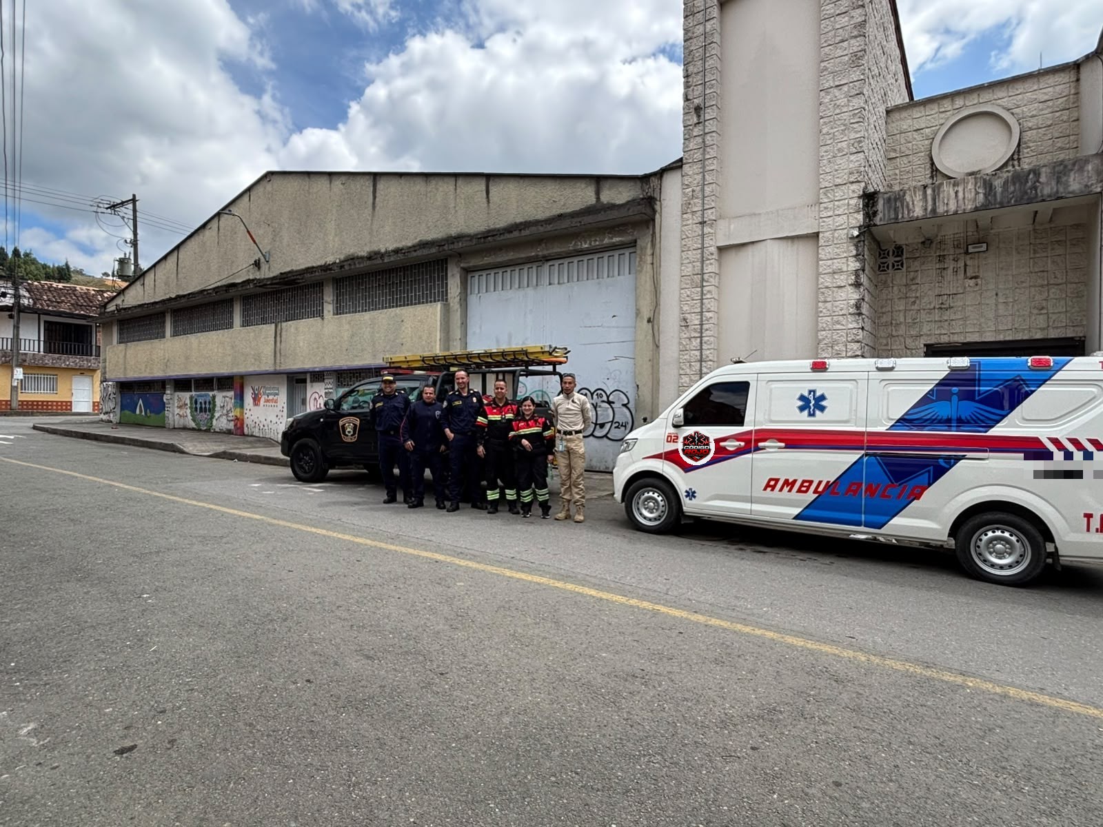 Código Rojo junto a organismos de socorro