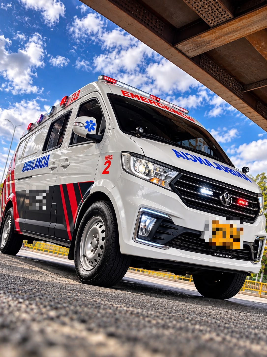 Ambulancia Móvil 2 de Código Rojo Emergencias Médicas